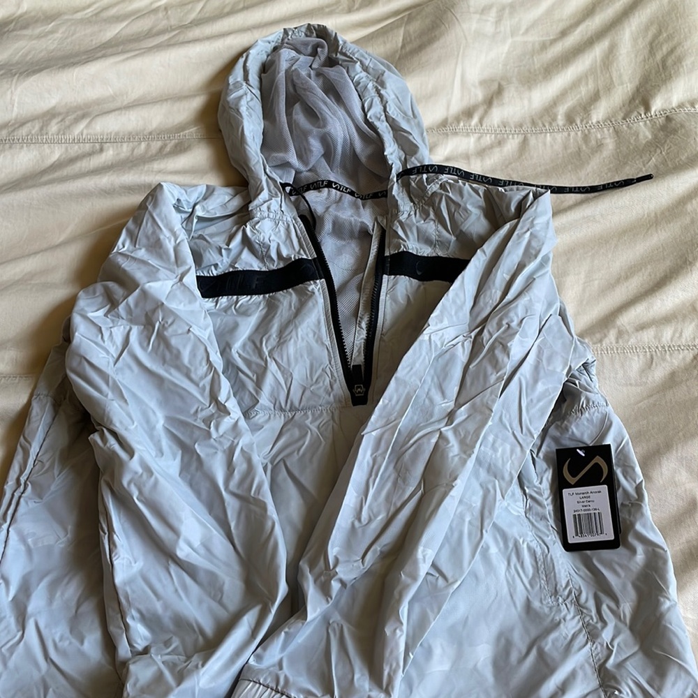 Grey TLF windbreaker